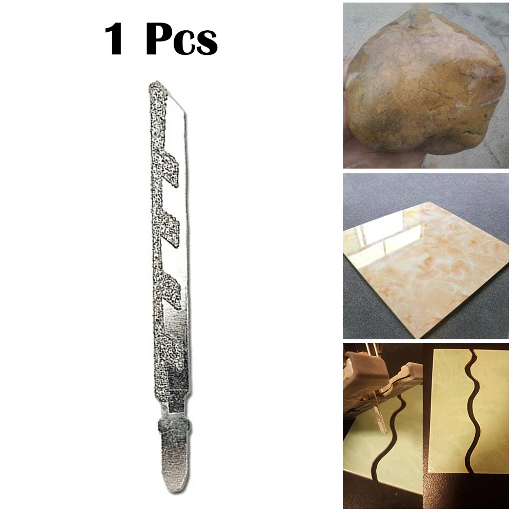 

4In Diamond Coated Jigsaw Blade Reciprocating Saw Blades ForGranite Tile Cutting Fiberglass Marble Rock Glass Carbon