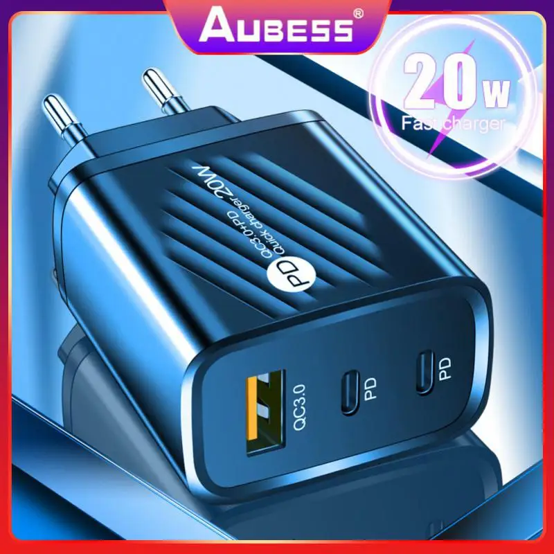 

Fast Phone Charger Adapter Us Eu Uk Plug Portable Usb C Charger Quick Charge Power Adapter Type C Fast Usb Charger