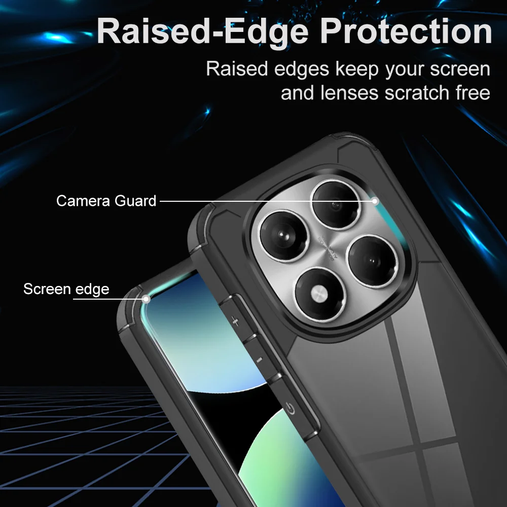 Роскошный защитный чехол для телефона Redmi Note 14 13 12 Pro Plus 11 10 5G 14C 13C A3 12C 10C 10A 9C