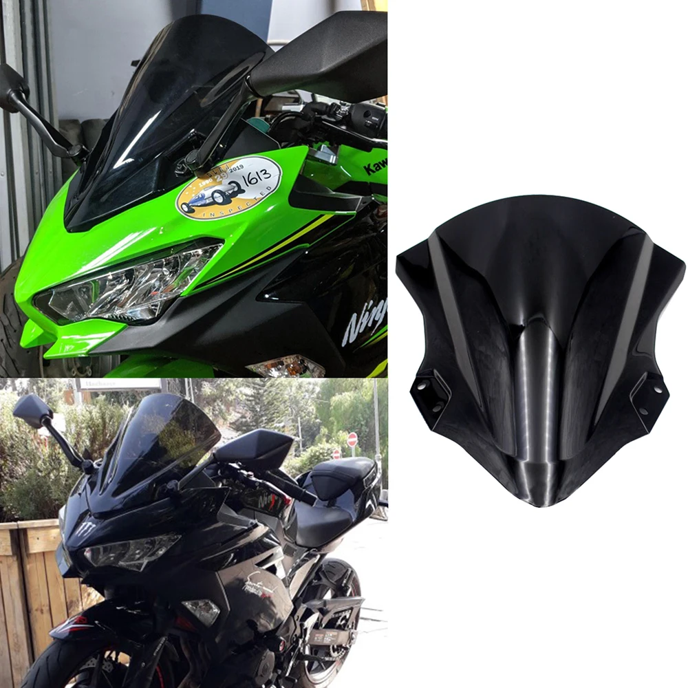 Лобовое стекло мотоцикла защита от ветра дефлектор для Kawasaki Ninja 400 EX400 2018-2019