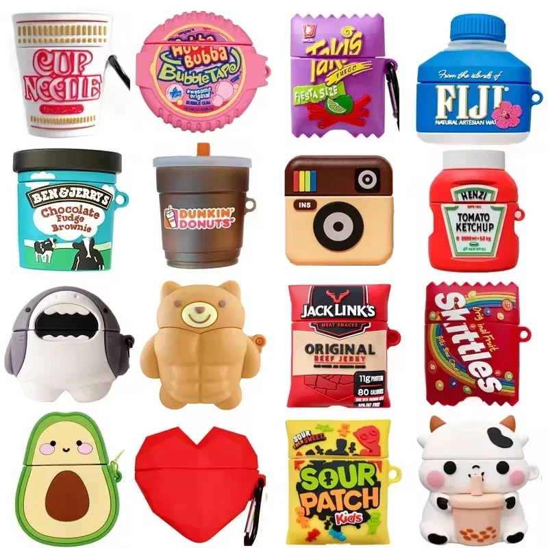 3D чехол для наушников AirPods Pro 2 беспроводная зарядная коробка 1 3 Airpods