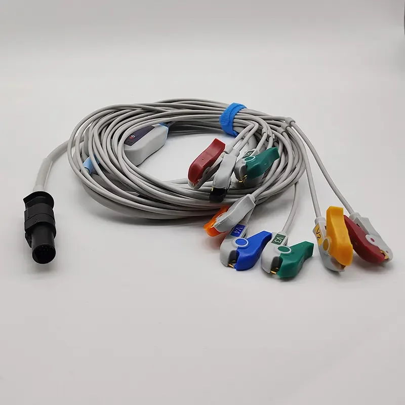 

60-00180-01 Мортара Q-антистресс Quinton EKG кабель