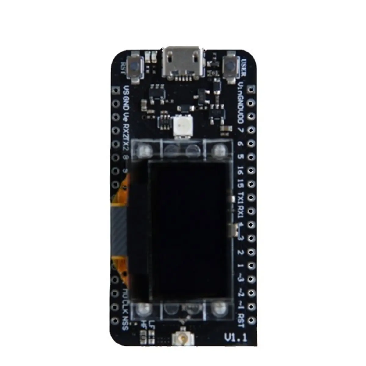 Фото Модуль LoRa GPS (A96Z) LoRaWAN -AB02S, плата разработки 868 МГц/915 МГц с OLED-дисплеем 0,96 дюйма для IoT №4