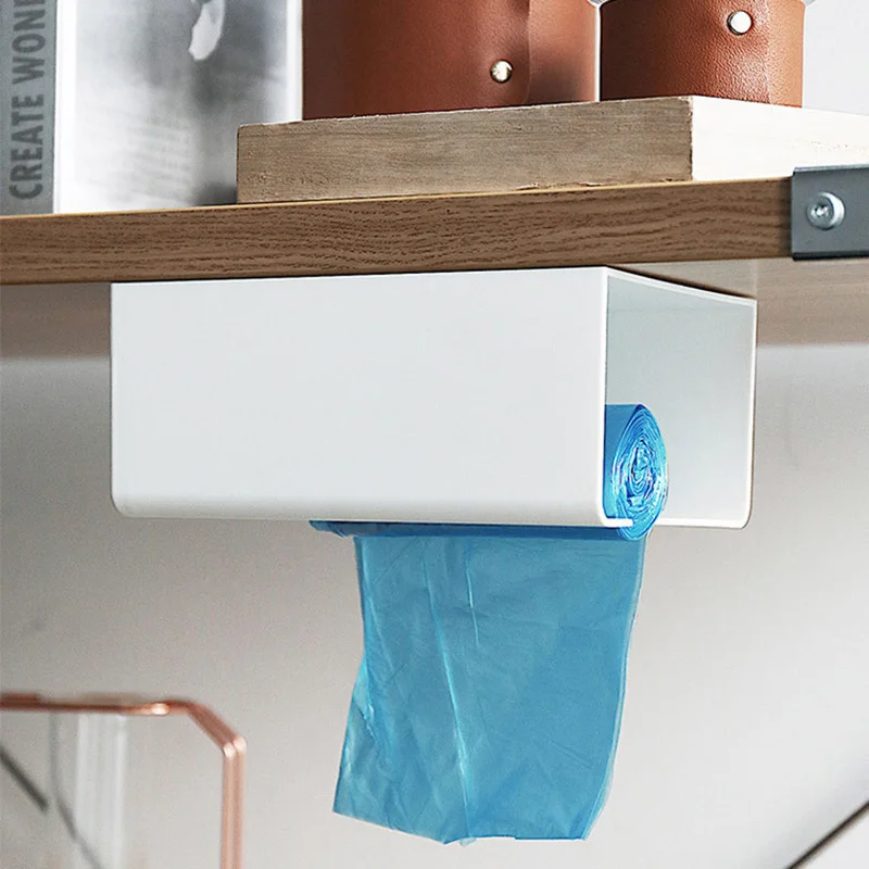 

Wall Mounted Plastic Paper Holder Kitchen Tissue Paper Storage Box Toilet Bathroom Paper Dispenser Home Decoration Storage Box