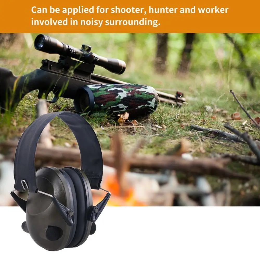 

Tactical Hunting Earplugs Electronics Caza Shooting Headset TAC 6s Noise Reduction Tactico Protective Foldable Ear Plugs Earmuff