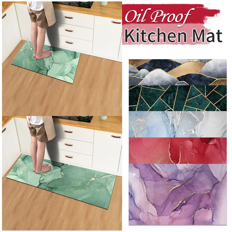 

Non Slip Oil Proof Mat Variety of Styles Exquisite Design Kitchen Floor Carpet Washable High Quality Mats