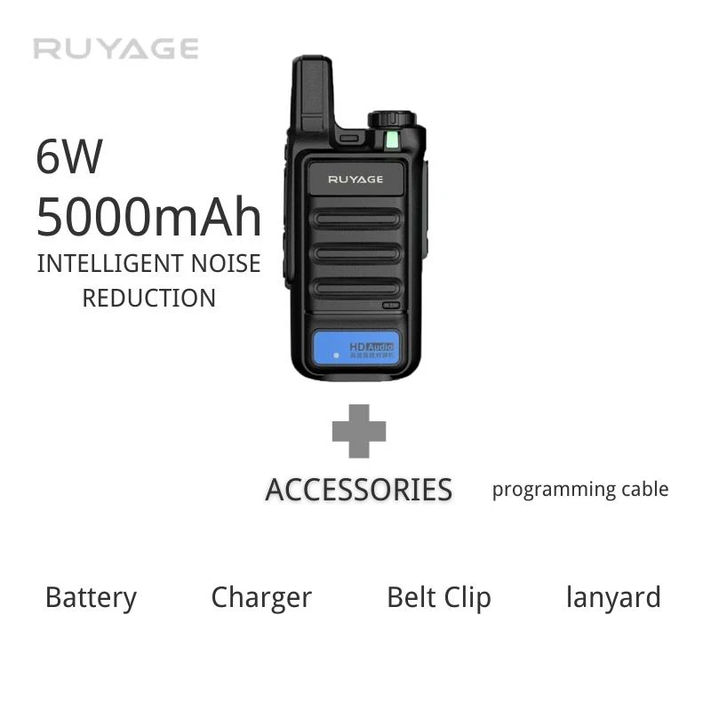 PMR 446 Walkie Talkie Intelligent Noise Reduction Communication Radios Profesional Talkie Walkies Two Way Radio Transceiver