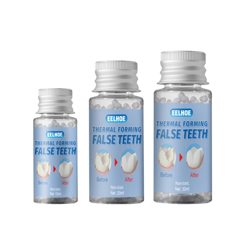 Falseteeth Teeth Solid Glue Fangs Fake Tooth Dentures Props Temporary Filling Teether Costume Party DIY Decorations 10/20/30g images - 6