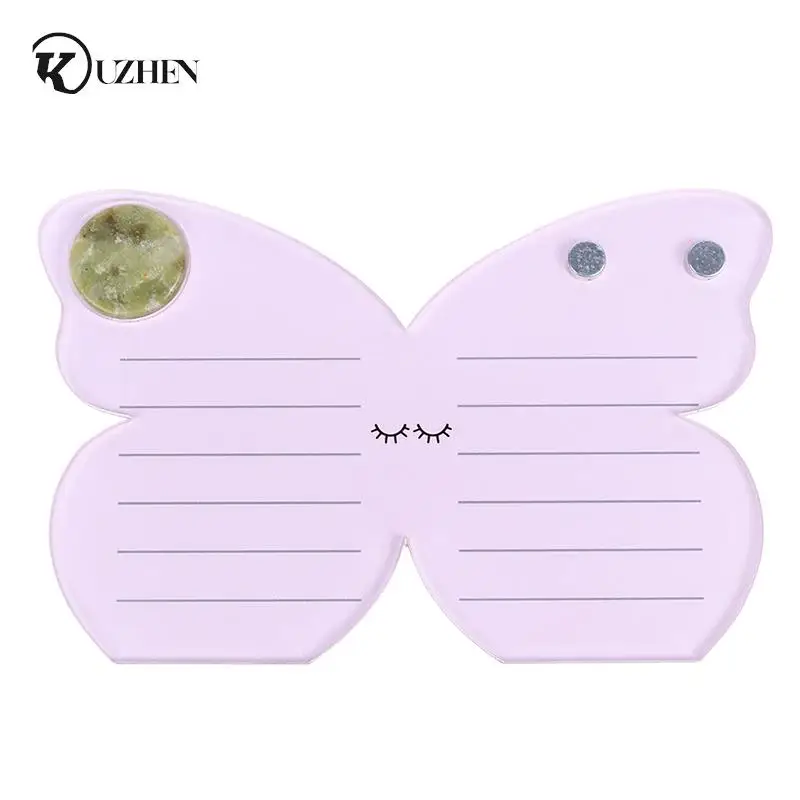 

1pcs Eyelash Holder Eyelash Extension Glue Pallet Acrylic Board For Lashes False Eyelashes Pad Lash Tools OEM Make Private Label