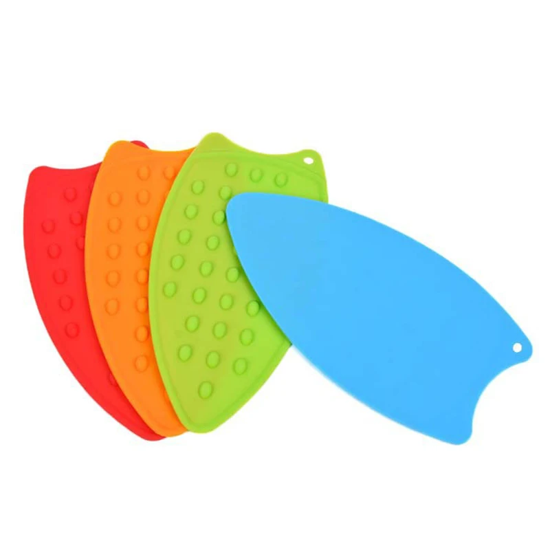 

Multicolor Silicone Iron Hot Protection Rest Pads Mats Safe Surface Iron Coaster Stand Mat Holder Ironing Pad Insulation Boards