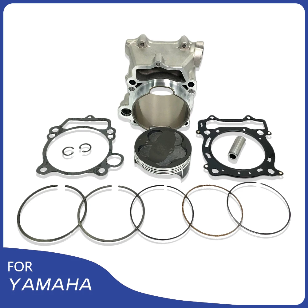 

95 мм набор цилиндров с большим отверстием мотоциклетный комплект цилиндров для YAMAHA WR450F YZ450F YFZ450 ATV воздушный цилиндр, поршневые кольца и прок...