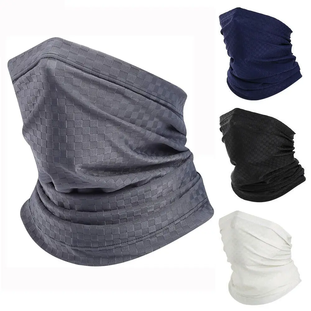 

Cool Neck Gaiter Face Cover Breathable Bandana Tube Scarf UPF50+ UV Protection Cycling Fishing Motorcycle Summer Outdoors