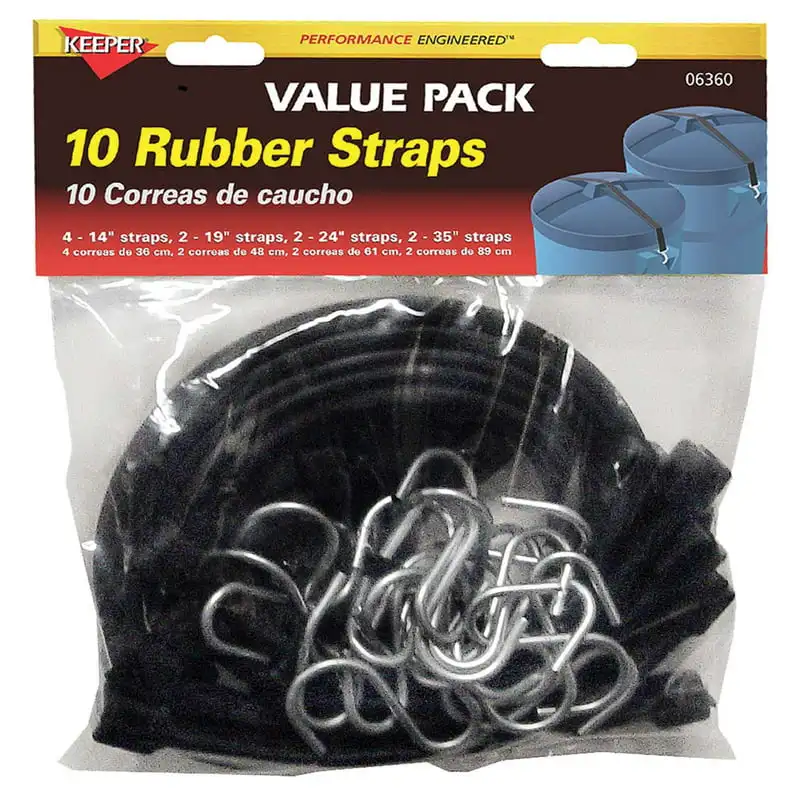 

For RUBBER STRAP 10PK Car Accessories