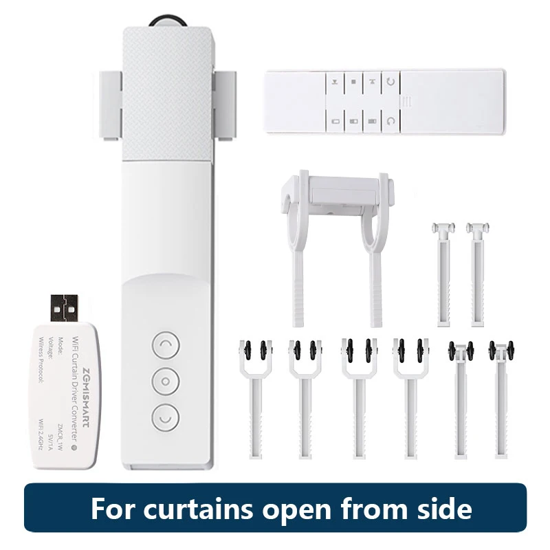 

Zemismart Wi-Fi умный робот-драйвер для штор для римского стержня I Тип трек для штор Smart Life Alexa Google Home Голосовое управление
