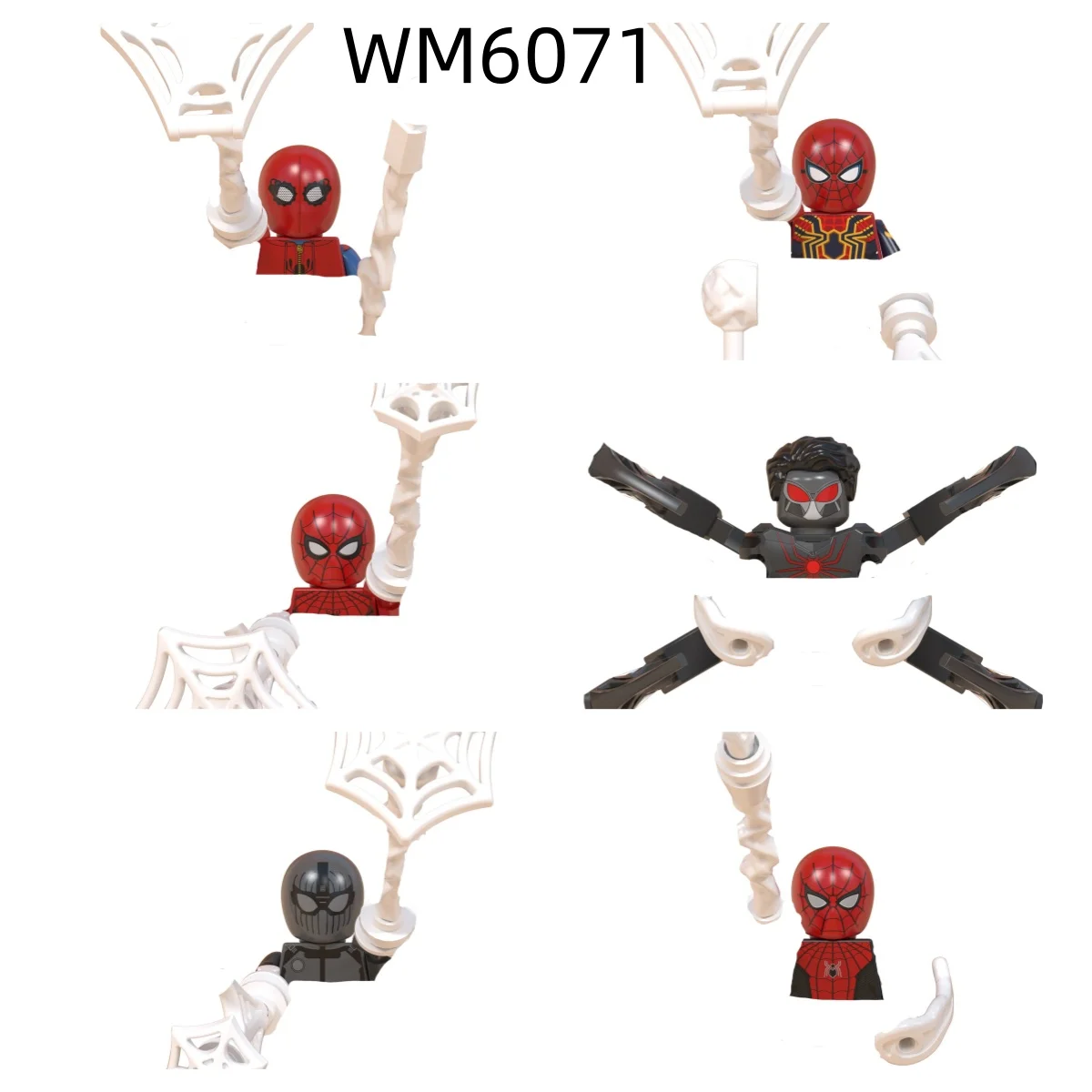 

Spider Man Marvel Heroes Collection Assembly Building Block figurine Toy Gifts