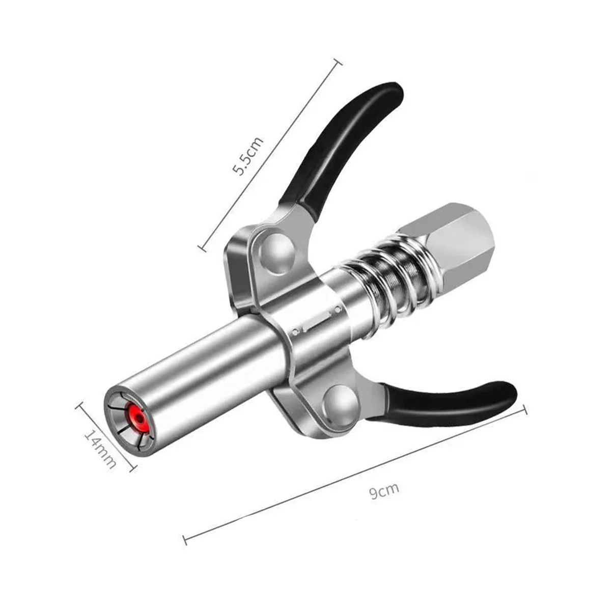 Сверхмощный быстросъемный инжектор для смазки NPTI/8 10000 PSI