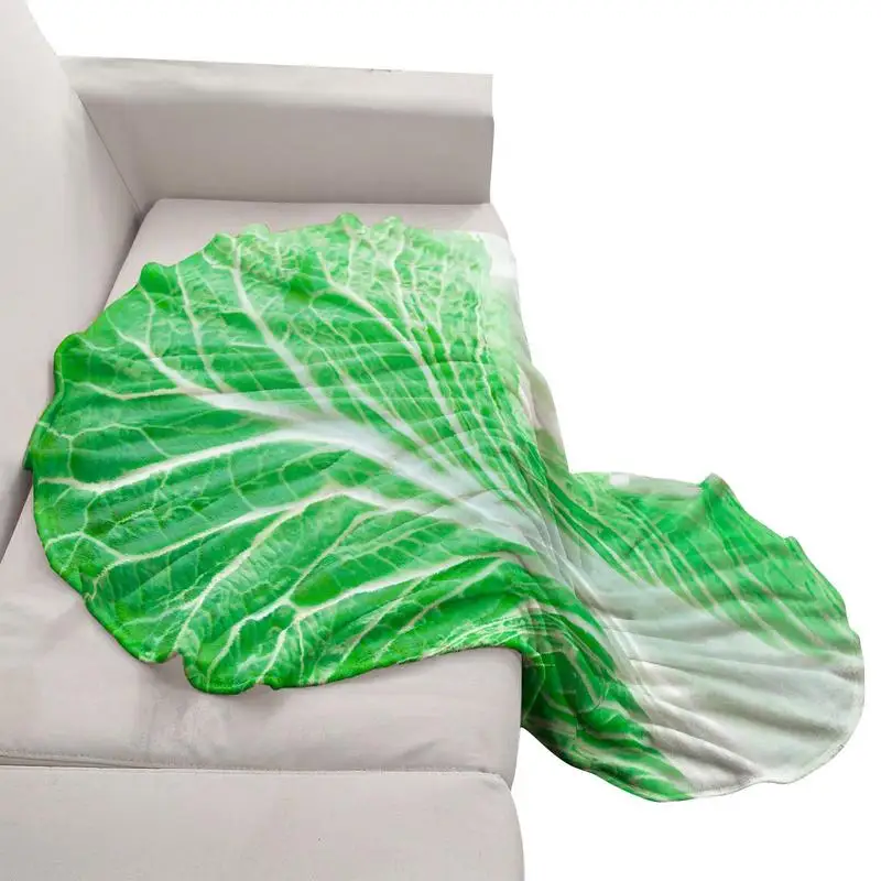 

Comfortable Light Lettuce Flannel Fleece Blanket Super Soft Throw Blanket All Season Air Conditioning Quilt for Home Travel