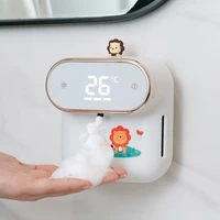 usb automatic foam soap dispenser induction washing mobile phone household small rechargeable wall mounted smart soap machine
