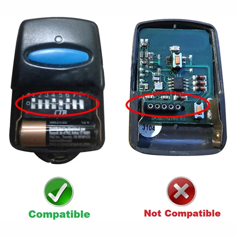 ERREKA LUNA 2 3 RESON 1 2 Пульт дистанционного управления гаражными воротами Дубликатор 433,92 МГц Фиксированный код ERREKA KUMA KU02 Пульт дистанционного управления воротами