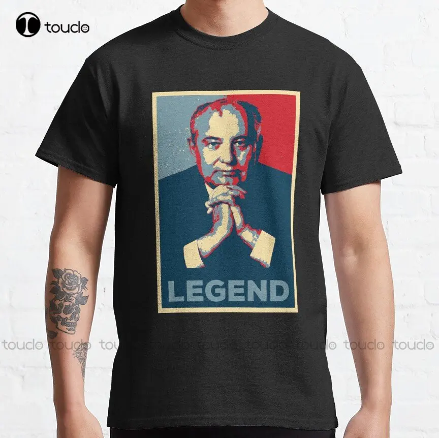 

Mikhail Gorbachev Legend Classic T-Shirt Dog Shirt Fashion Creative Leisure Funny T Shirts Make Your Design New Popular Xs-5Xl