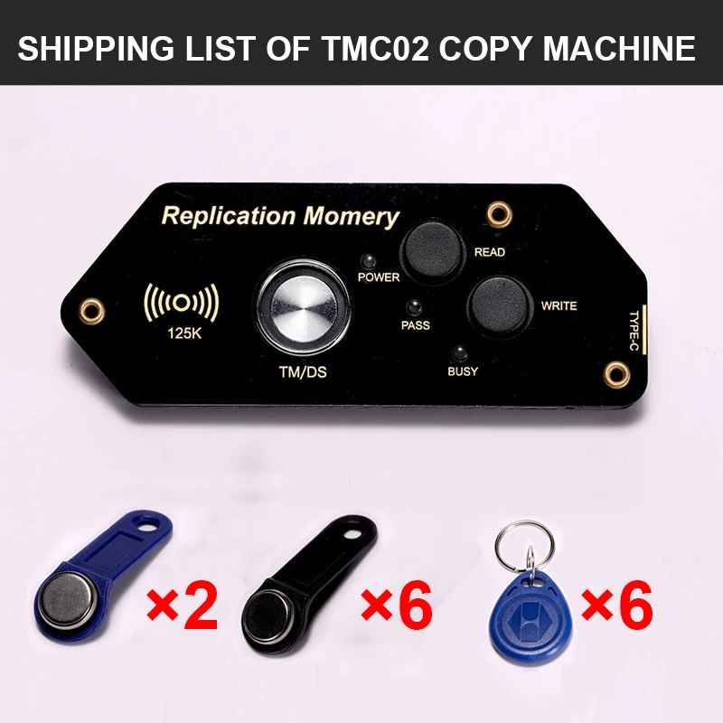 

RFID-клонер DQOQ TMC02 для ключей 125 кГц