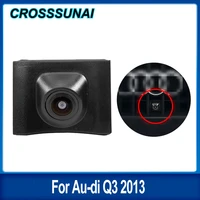 crosssunai special for car logo front view camera for au di q3 2013 ccd hd night vision dash cam q3 oem front camera parking