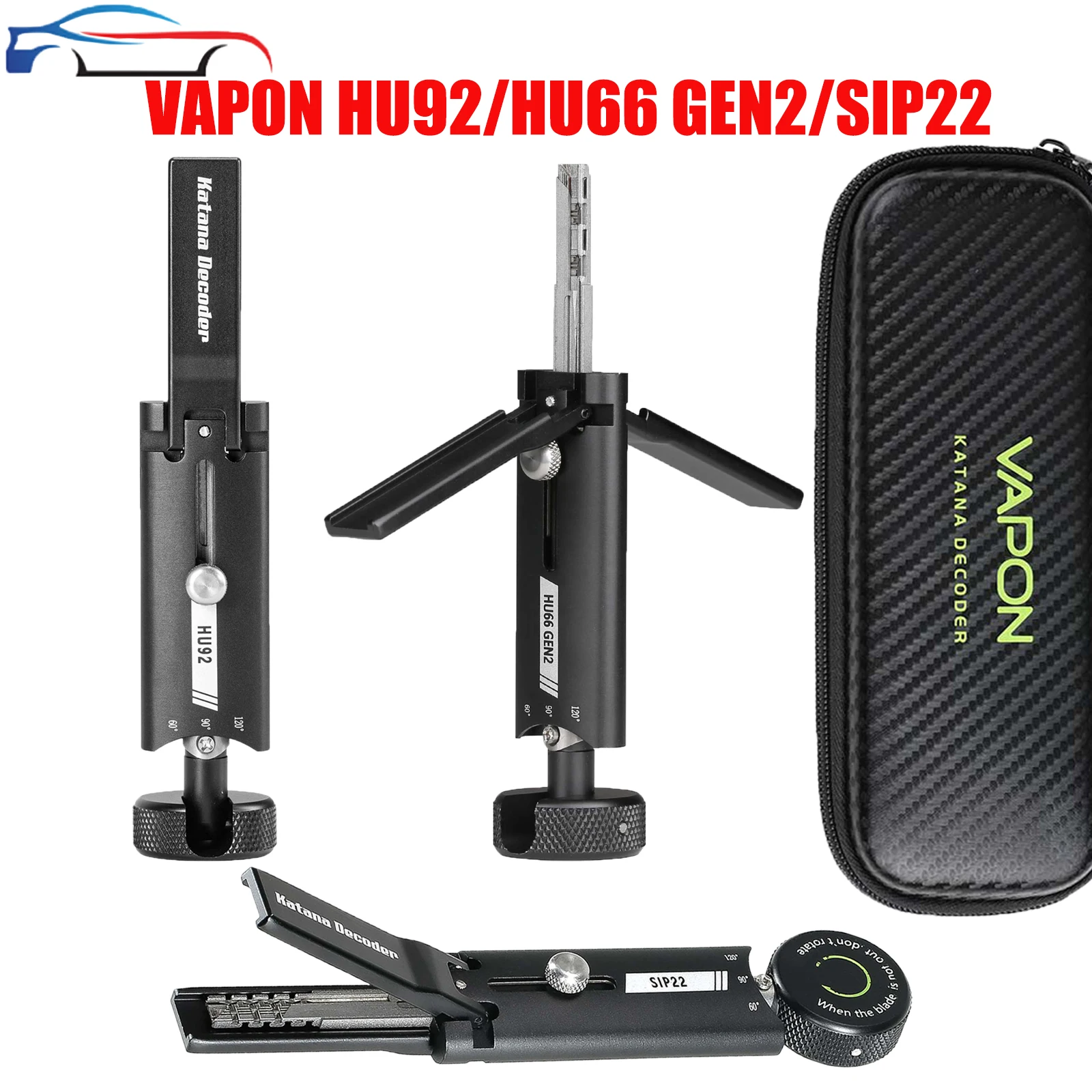Vapon Katana Decode-r HU66 Gen2 for-VW Porsch-e Bentley-Lamborghini HU92 for-BMW E Series SIP22 Для слесаря/Lockpick Tool FIAT
