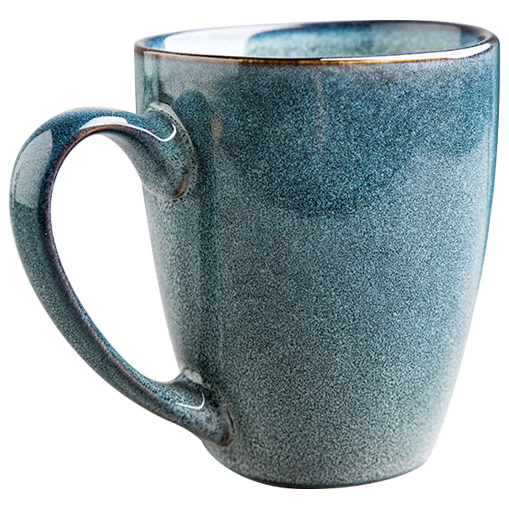 

Ceramic Coffee Cup Tea Cup Storage Mug Household Mug (Blue)