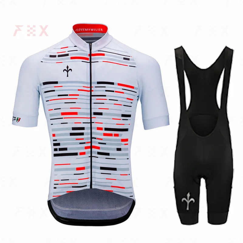 

2023 wilier Cycling Jersey Set Men Team Clothing Shorts Ciclismo Maillot Summer Short Sleeve Suit Hombre Bike Shirts Bib Short