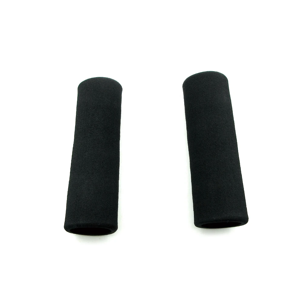 

1Pair Motorcycle Handlebar Grip Cover Black Slip-on Anti Slip Vibration Comfort Sponge Hand Grips Gloves Cover Motor Accessories