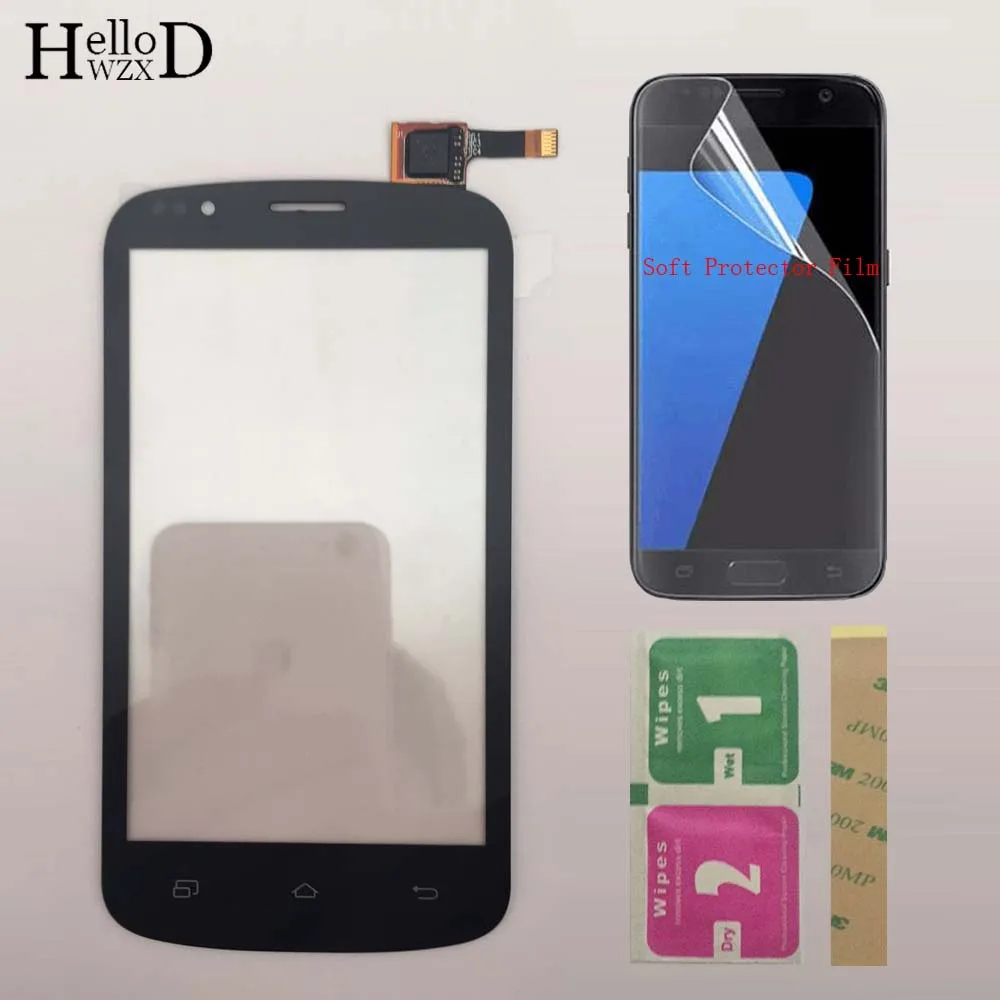 

Сенсорный экран для DNS S4504, сенсорная панель с дигитайзером для Innos i5, Защитная пленка для мобильного телефона