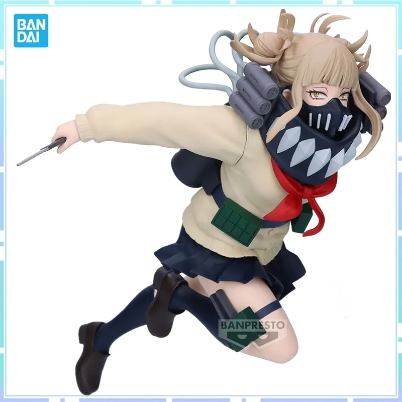 Bandai Original Banpresto Anime My Hero Academia THE EVIL VILLAINS PLUS Himiko Toga ПВХ Фигурка Модель Коллекция