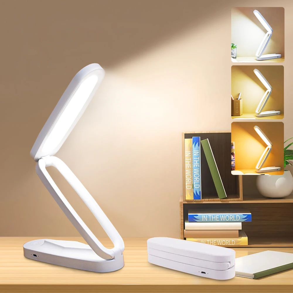 Креативная складная портативная светодиодная настольная лампа USB