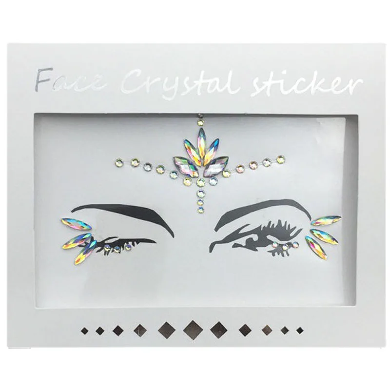 

Наклеивание на лицо музыкального фестиваля, Приклеивание бровей, Приклеивание, самоклеящееся маскарадное шариковое украшение