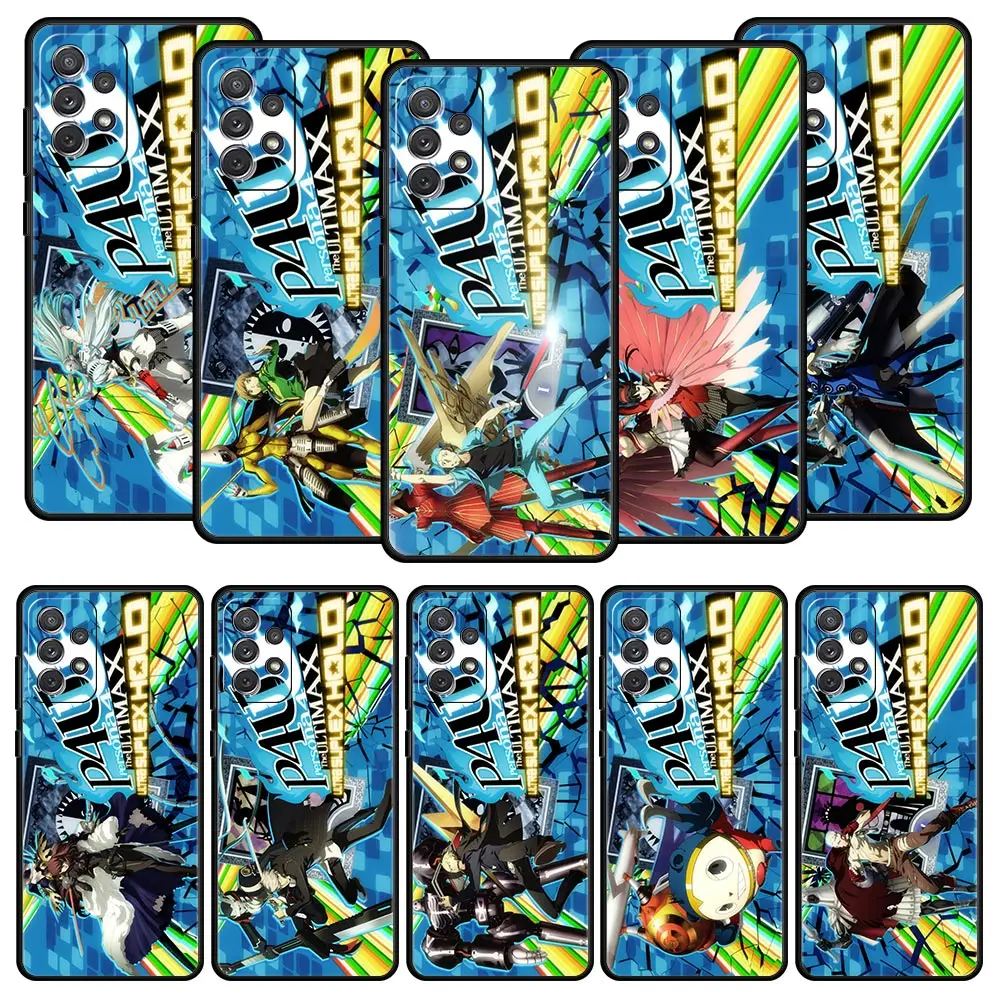 

Чехол для телефона Persona 4 из аниме для Samsung Galaxy A51, A71, A41, A31, A21S, A11, A01, A03S, A13, A23, A33, A53, A73, 5G A12, A32, силиконовый чехол