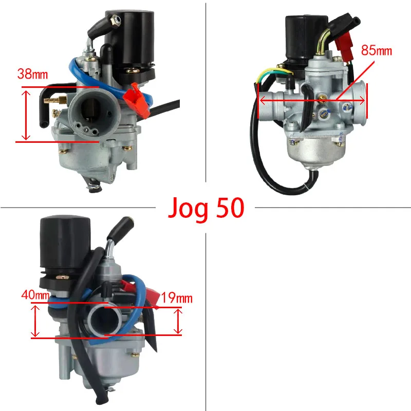 

19 мм для Yamaha JOG50 JOG90 50cc 90cc PZ19J 2-тактный скутер мопед 1E40QMB 1PE40QMB 1E50QMG карбюратор мотоцикла