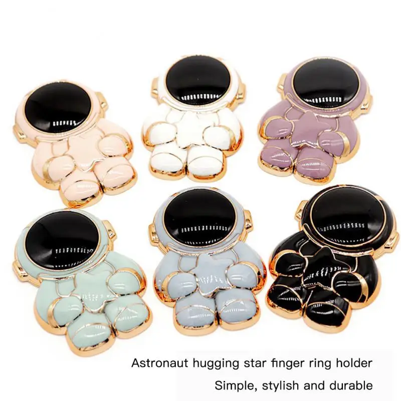

Multifunctional Mobile Phone Stand Lazy Desktop Mount Holder New Cartoon Astronaut Holding Star Ring Bracket Universal
