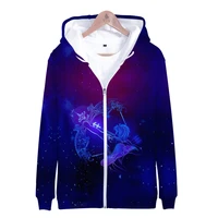 12 zodiac signs zipper hoodies sweatshirt aries taurus gemini cancer 12 constellation menwomen 3d autumn boy girl zip up jacket