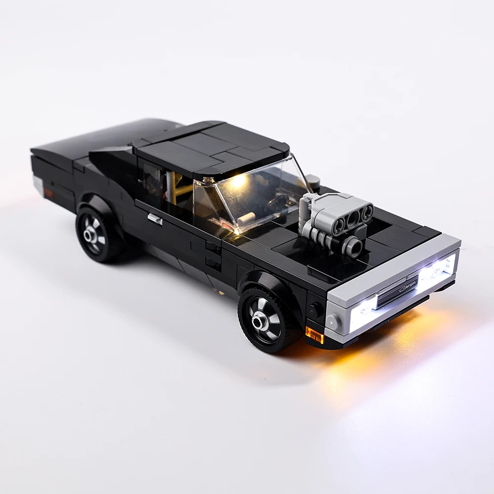 Фото Конструктор светодиодный «Форсаж 76912», 1970 Dodge Charger R/T №3