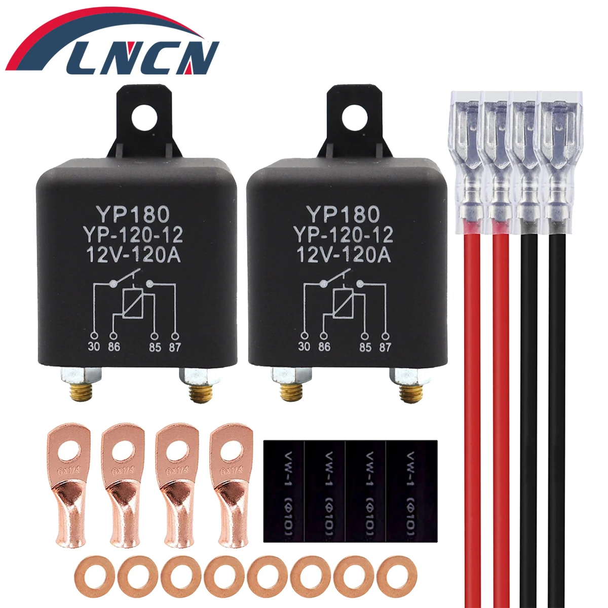12V 24V 120A 200A Relè Di Avviamento Interruttore Auto Heavy Duty Split Charge Relè Spst A 4 Terminali Per Camion Barca Marina