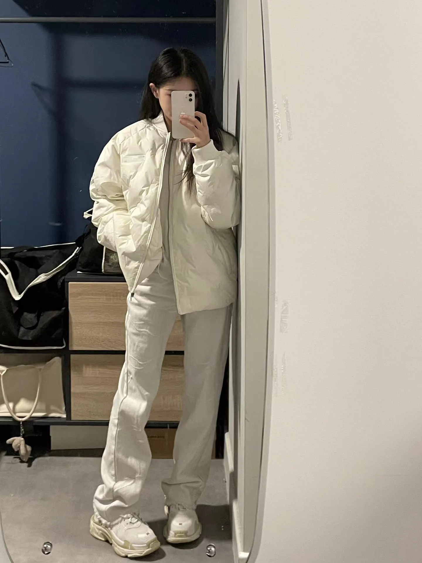 Пуховик одежда с хлопковой подкладкой женское маленькое зимнее пальто верхняя