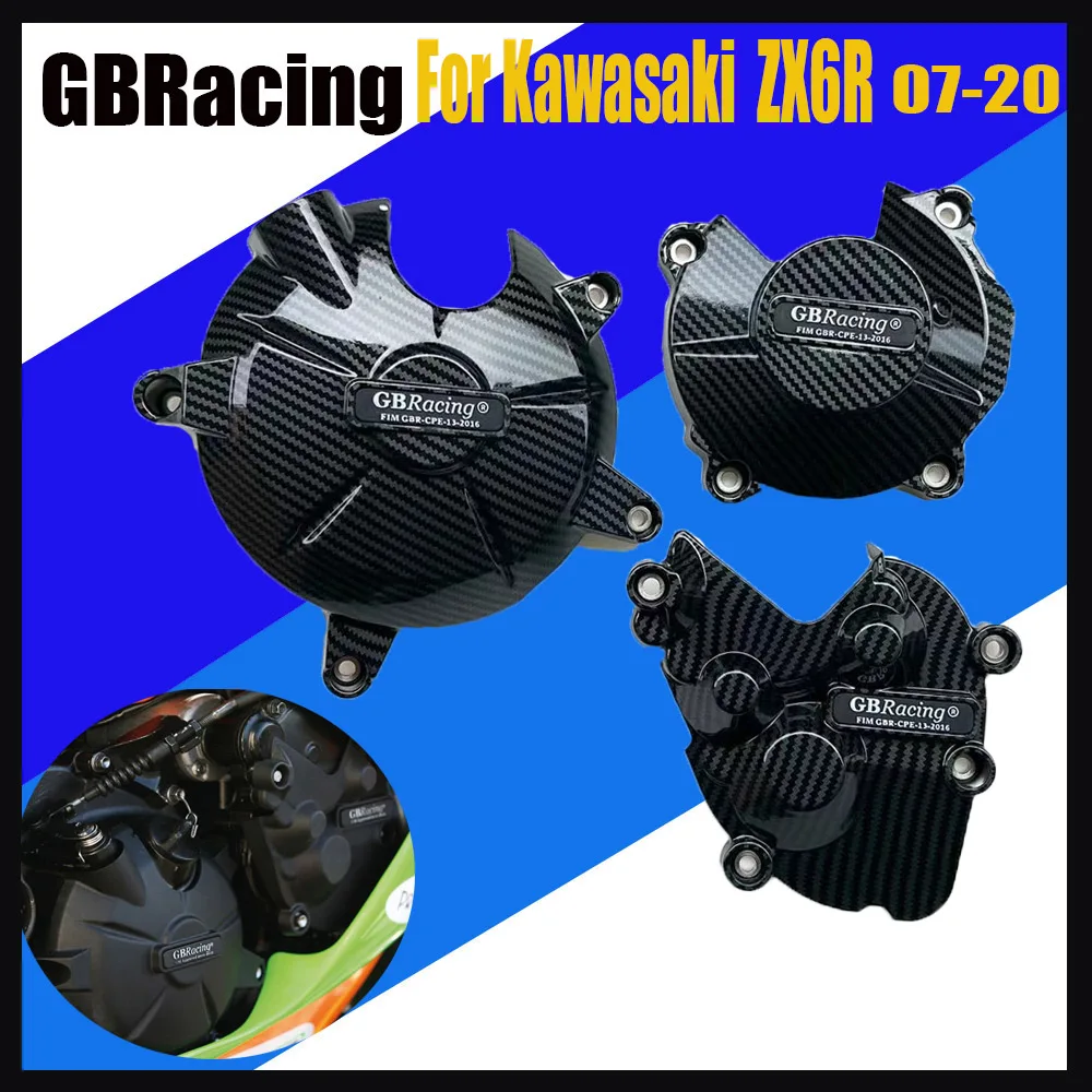

Motorcycles Engine Cover Protection Case For Case GB Racing For KAWASAKI ZX6R 2007 - 2020