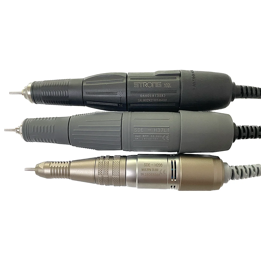 

Nail Drill Pen Strong Handle 35K For Strong 210 90 204 LAAOVE Control Box Electric Manicure Drill Nail File Polishing