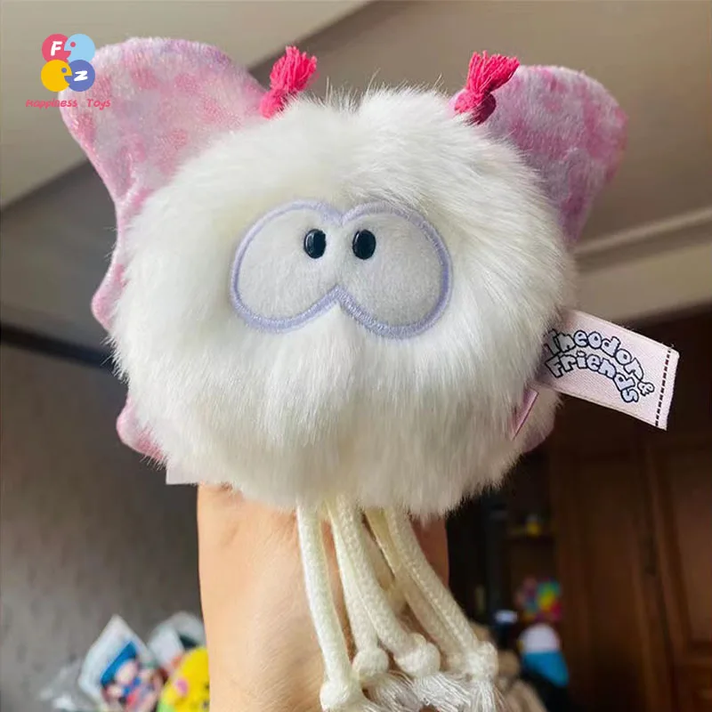 

Брелок NICI с куклой-бабочкой, милая девочка, трехмерная кукла, плюшевая игрушка, кукла-марионетка, подарок для девушки, подвеска