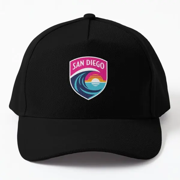 

San Diego Wave Fc Baseball Cap Hat Casquette Black Hip Hop Czapka Solid Color Outdoor Boys Spring Casual Summer Fish Women