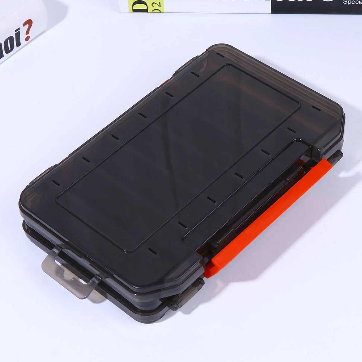 

Watertight Storage Box Crankbait Fish Lure Organizer Baits Fishing Tackle Trays