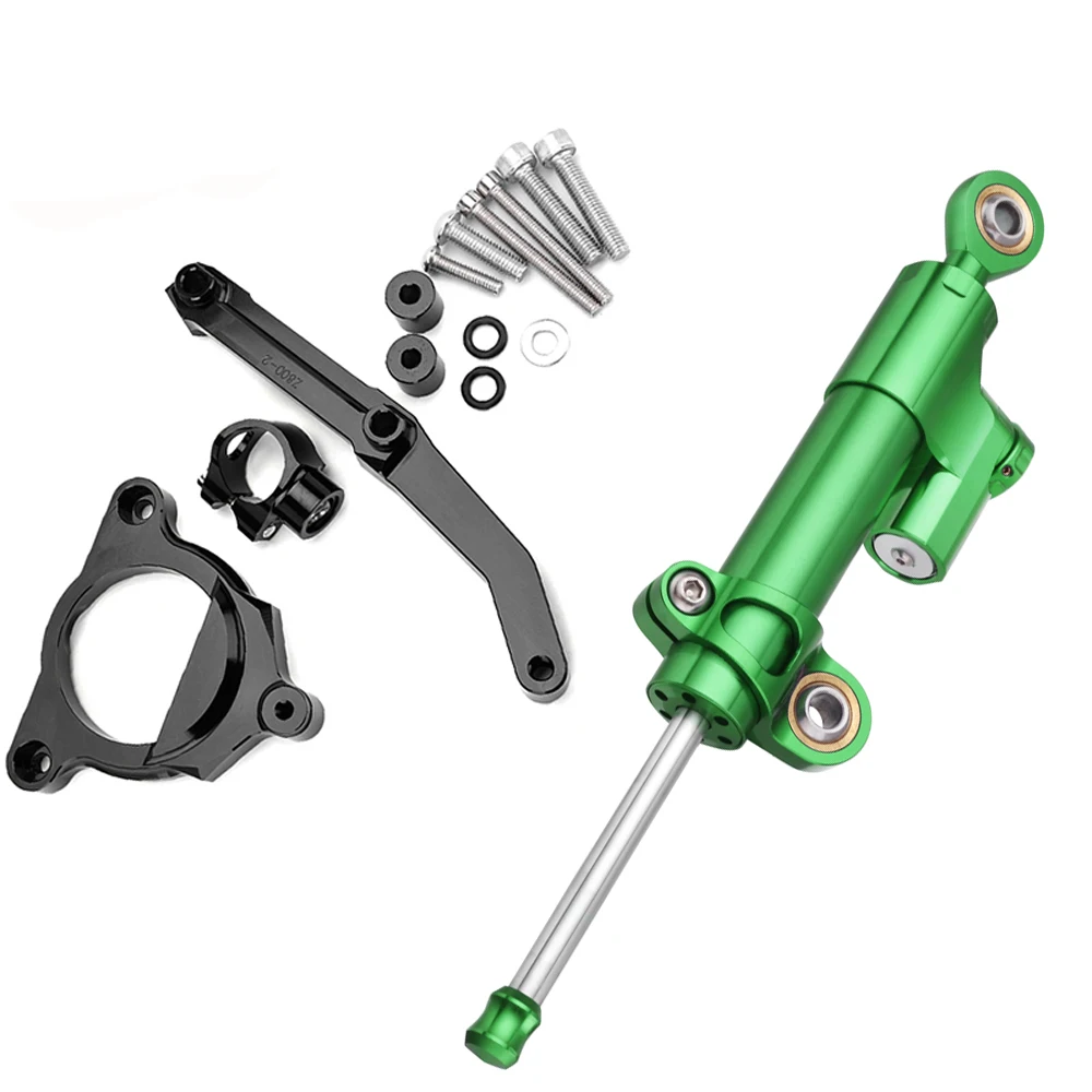 

Демпфер рулевого управления для Kawasaki Z800 Z800 2013 2014 2015 2016, стабилизирующий контроль безопасности мотоцикла с монтажным кронштейном