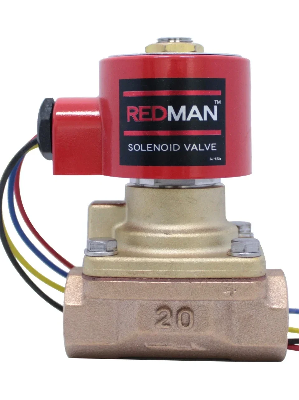 Соленоидный клапан с паровым отпаривателем REDAN двухсторонний из бронзы