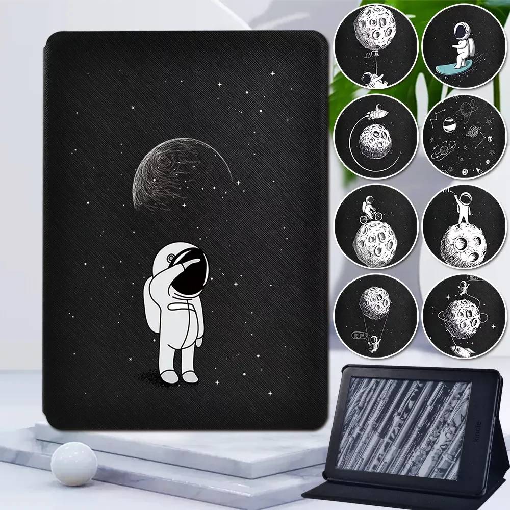 

Чехол для планшета Kindle Paperwhite 1 2 3 4 5/6/7/10th Gen Kindle 8th 10th астронавт серия откидная подставка чехол Kindle Paperwhite 5