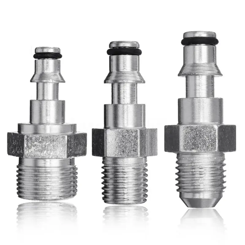 1pc Hose Fitting Quick Release Pressure Washer Tool Hose Fitting To M14/M22 Nose Flat Adapter For Lavor Tools Accessories